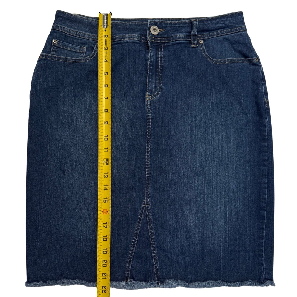 Inc International Concepts Women's Jean Pencil Skirt, Size 8 - Picture 3 of 5